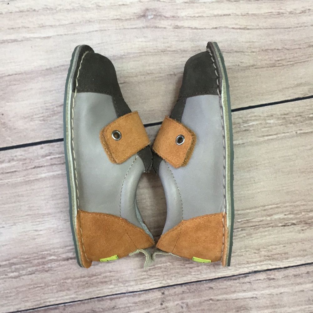 NIB Pipit Toddler Suede Shoes - Jack - Brown Stone Size 7 NIB - Picture 6 of 8